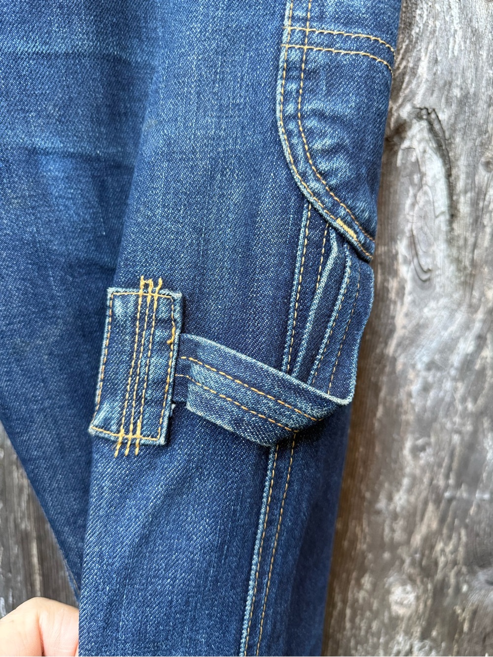 Junya Watanabe x Comme des Garçon MAN Dark Blue Denim Carpenter Jeans M AD2009 - Picture 6 of 16